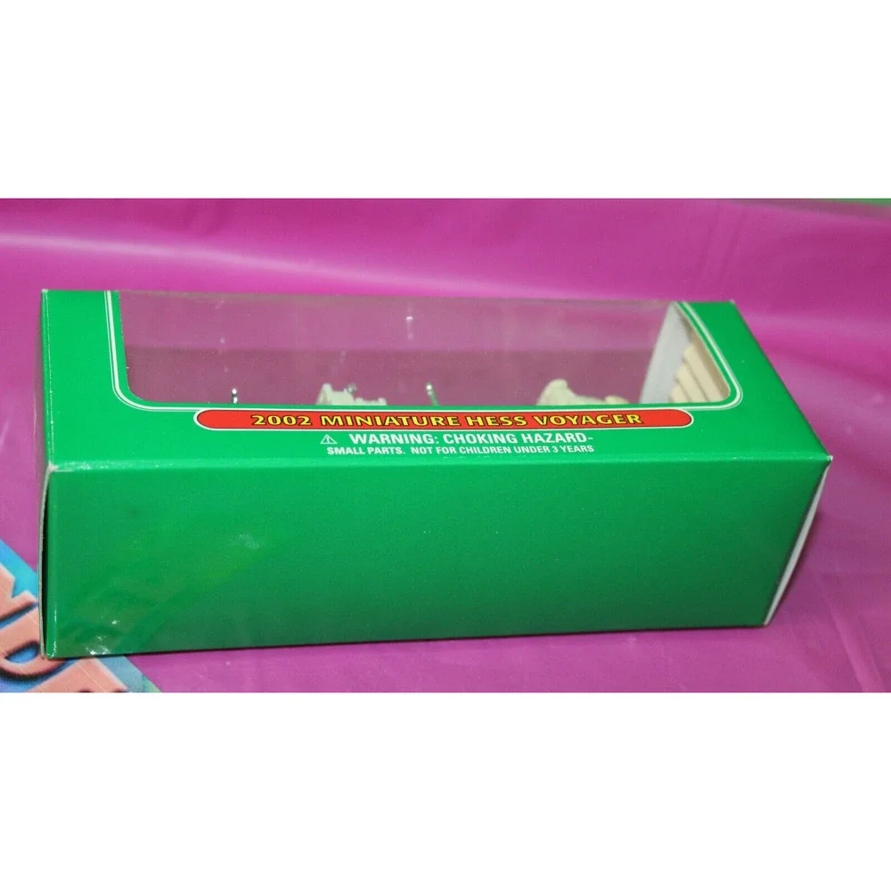 22 Piece Hess 2002 Miniature Voyager Ship Boat Holiday Toy Christmas Gift In Box